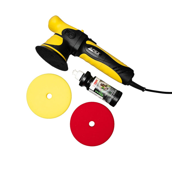 Apex Customs Karate Kid v3 - 9mm DA Polisher - Pad and Compound Pack