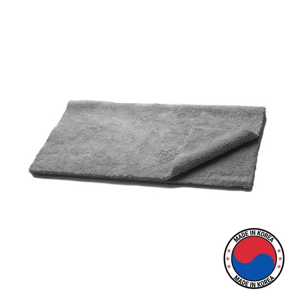Apex Customs Ultra Soft 500 GSM Edgeless Detailing Microfibre Towel (Dark Gray)