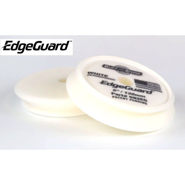 Buff and Shine EdgeGuard 白色抛光精加工泡沫垫 592EG - 5 英寸 / 130 毫米
