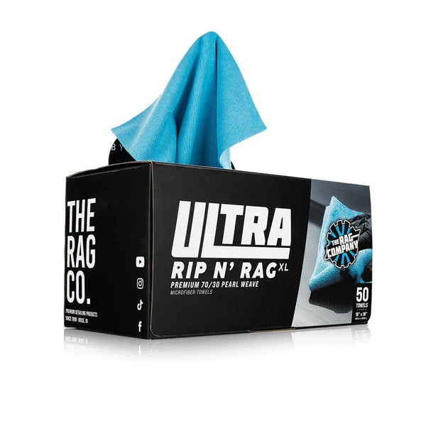 The Rag Company Ultra Rip N' Rag XL Multipurpose Microfiber Towels 40x40 (*)