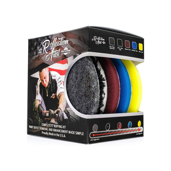 Buff and Shine Reflection Artist Pad 套装 - 5 英寸/6 英寸