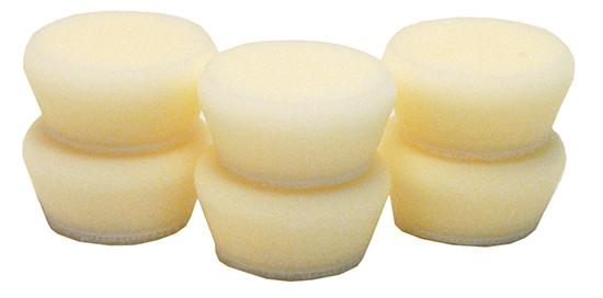 Buff and Shine URO-TEC White Finishing Pad - 1"/3"/6"