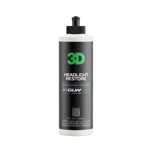 3D GLW Series Headlight Restore - 236ml