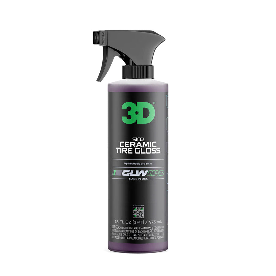 3D GLW Series SiO2 Ceramic Tire Gloss - 473ml