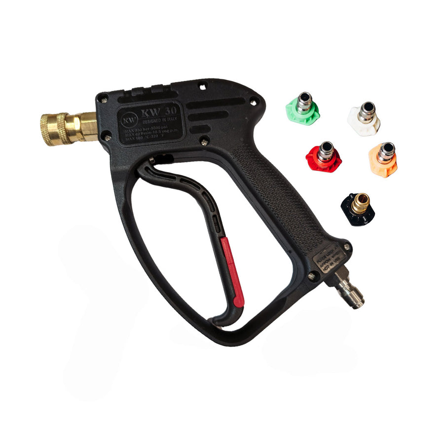CleanSkin Short Trigger Gun with 5 Nozzle Tips - Full Swivel