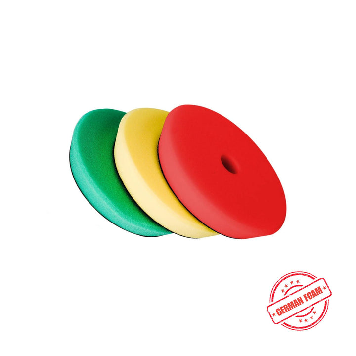 Apex Customs German Foam Pads 3 Pack - 6" (for 5" Plate) or 7" (for 6" Plate)