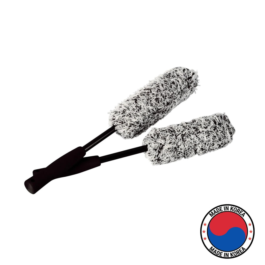 Apex Customs Microfibre Wheel Brush (Twin Pack)