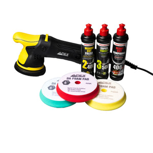 Apex Customs Sensei Pro 15mm DA Polisher - Pads and Compounds Pack