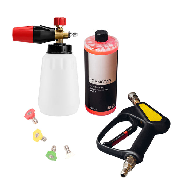BAR Short Trigger Gun & BAR Foam Cannon Bundle