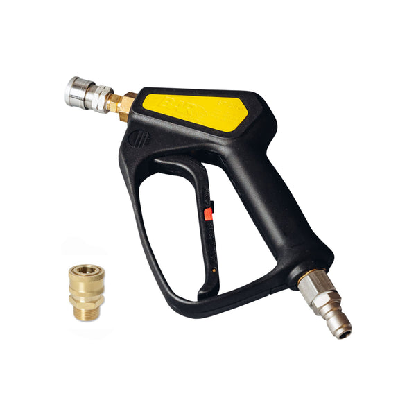 BAR Short Trigger Gun 5000psi Built-In Swivel with Quick Connect Assembly
