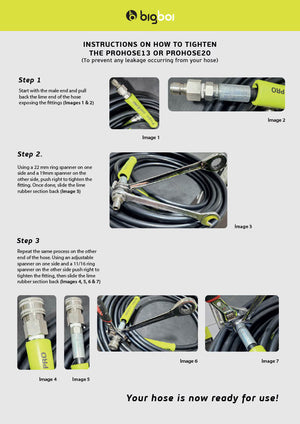 Bigboi WASHR PRO Commercial 20M Hose