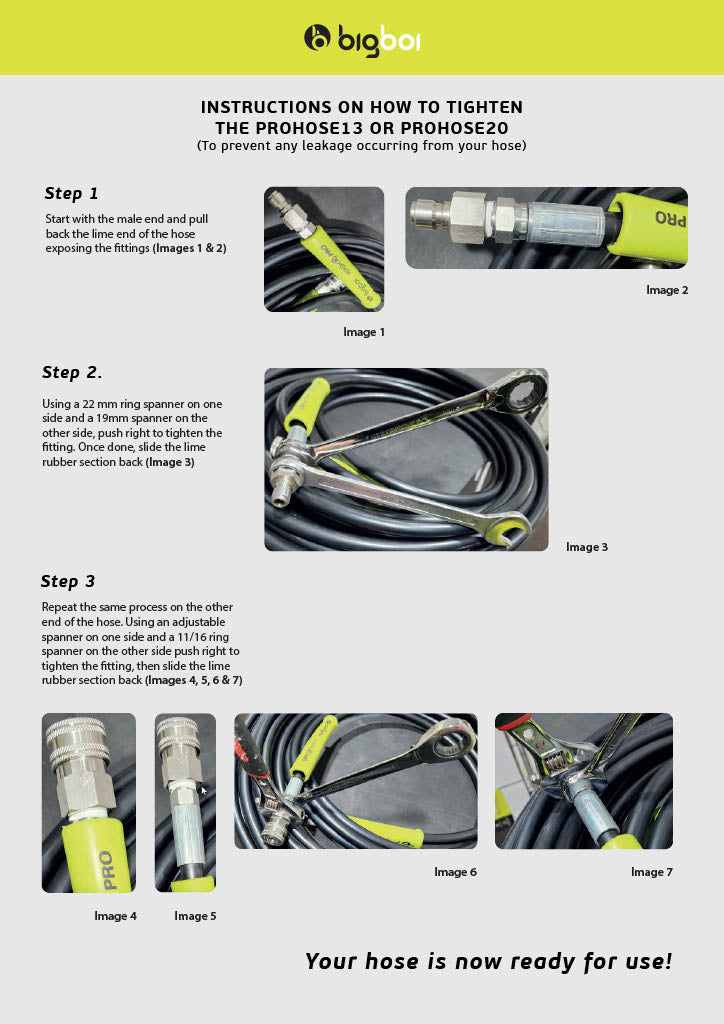 Bigboi WASHR PRO Commercial 20M Hose