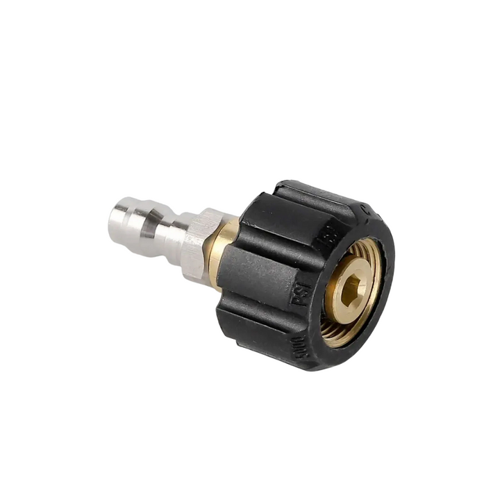 CleanSkin M22 x 1.5 (F) to 1/4" (M) Quick Connect Plug - CS035