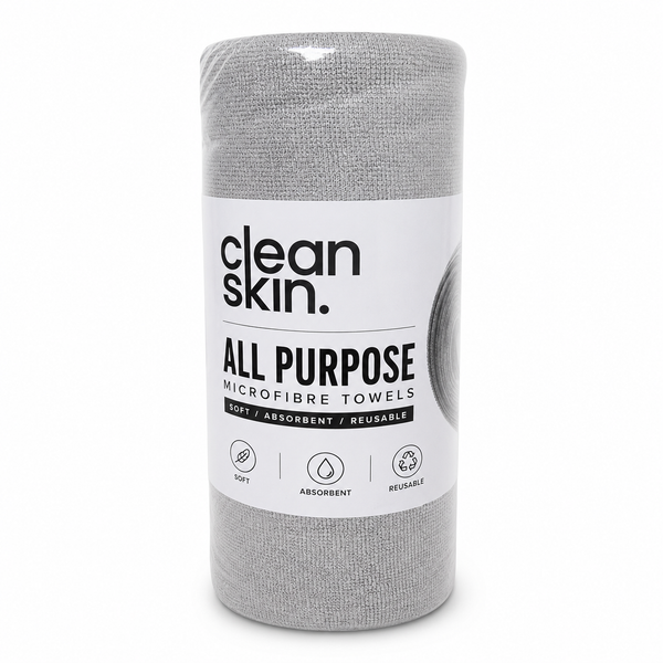 CleanSkin All Purpose Microfibre Towels - 30 x 30cm (50 pack)