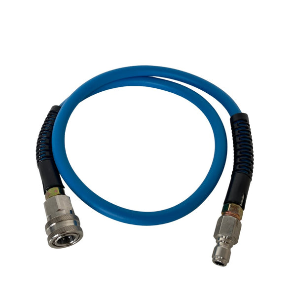 CleanSkin High Pressure Jumper / Whip Hose 1m - with Quick Connects