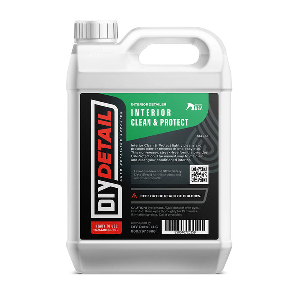 DIY Detail Interior Clean & Protect - 473ml/3.8L