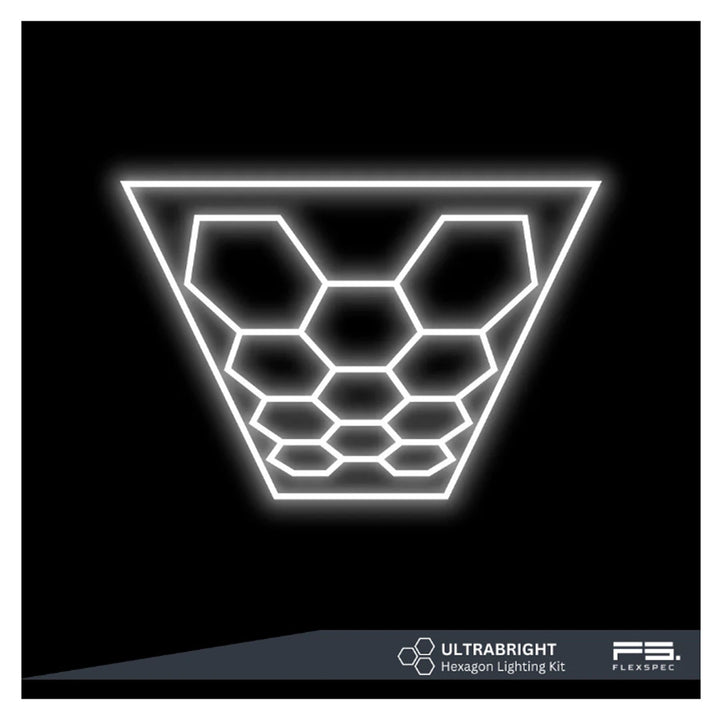 FlexSpec UltraBright 11 Hexagon Grid Light Kit (with Border) – Regular