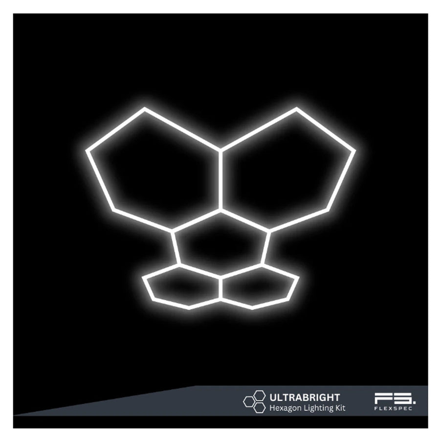 FlexSpec UltraBright 5 Hexagon Grid Light Kit – 1635x2350mm – Regular
