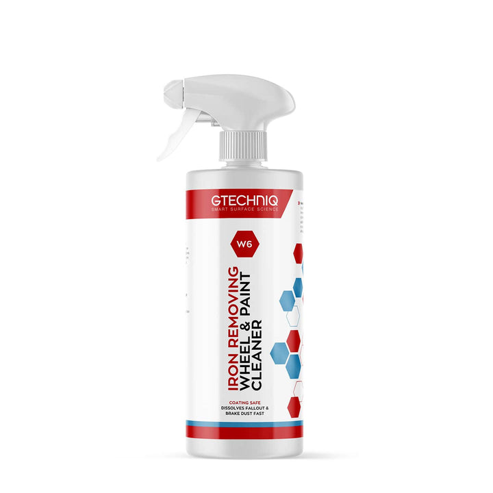 GTECHNIQ W6 Iron Fallout Remover and Decontaminant - 250ml/500ml/5L