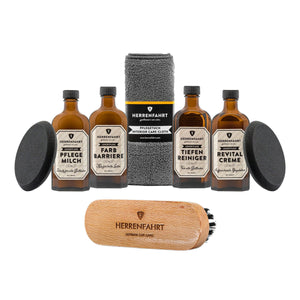 Herrenfahrt Leather Care Collection Set - HF04005 Clean, Condition & Protect