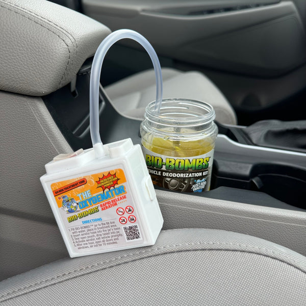 Bio-Bombs Vehicle Deodorization Kit and Oxygenator Aerator Combo