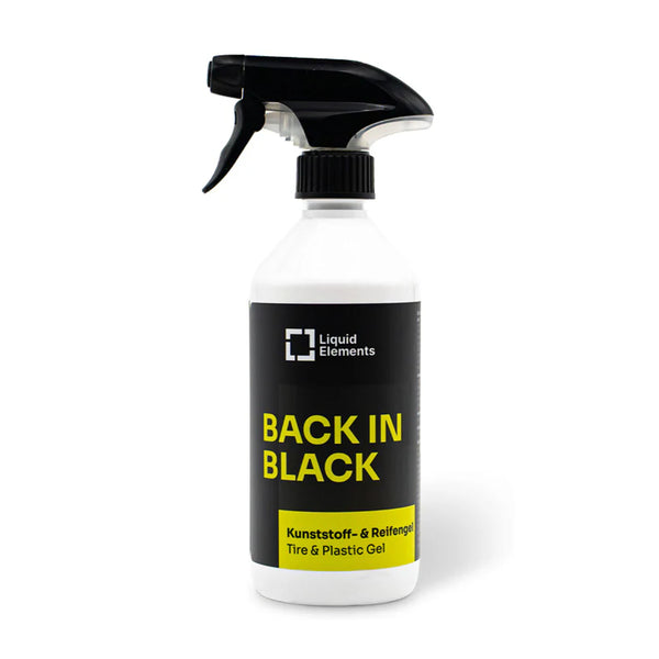 Liquid Elements Back in Black Trim Restorer - 500ml