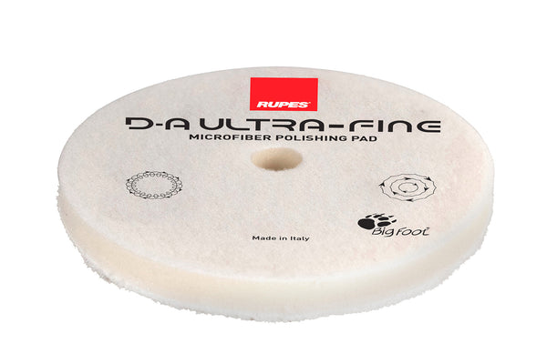 Rupes DA Ultra-Fine Microfibre Polishing Pad White - 160mm (150mm backing plate)