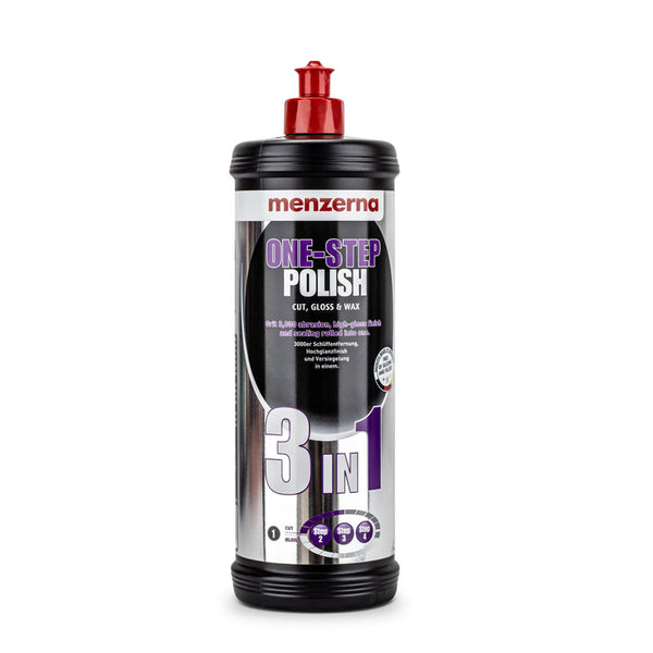 Menzerna 3 in 1 Cut, Gloss & Wax - 250ml/1L