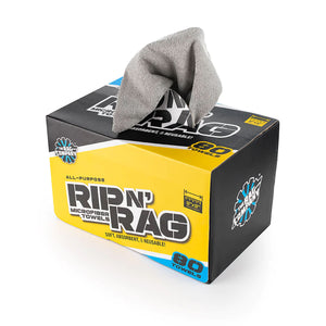 The Rag Company Rip N' Rag Multi Purpose Microfiber Towels - 30/80 Count Roll