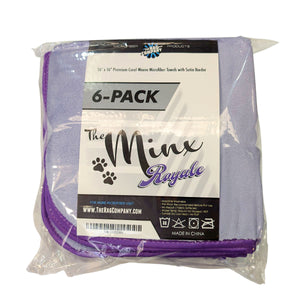 The Rag Company Minx Royale Coral Fleece 70/30 Microfibre Towel