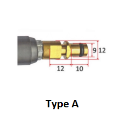 CleanSkin M22 (F) to Pressure Washer (F) Short Trigger Gun Adaptor - CS006 / CS007