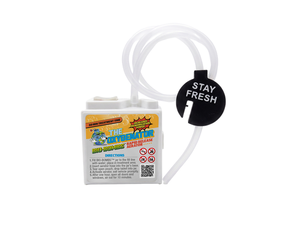 Bio-Bombs Vehicle Deodorization Kit and Oxygenator Aerator Combo
