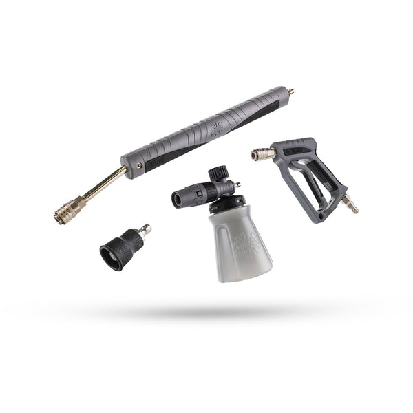 The Rag Company Ultra H2O Complete Kit - spray gun, foam cannon, spray wand and 40° spray nozzle
