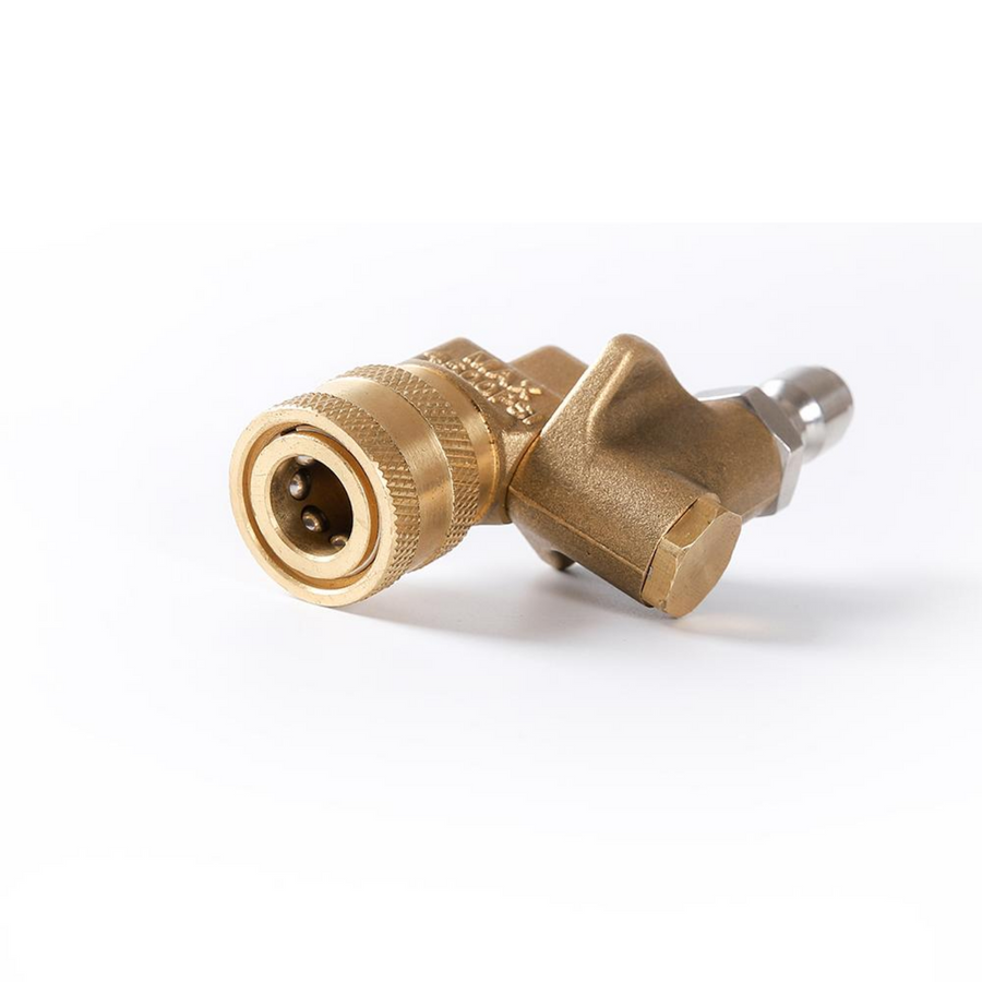 CleanSkin 1/4" (M) Quick Connect Plug to 1/4" (F) Quick Connect Coupler Swivel Extension- CS029