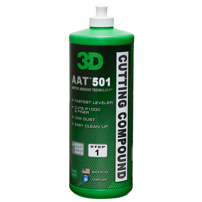 3D AAT Rubbing Compound 501 - 946ml