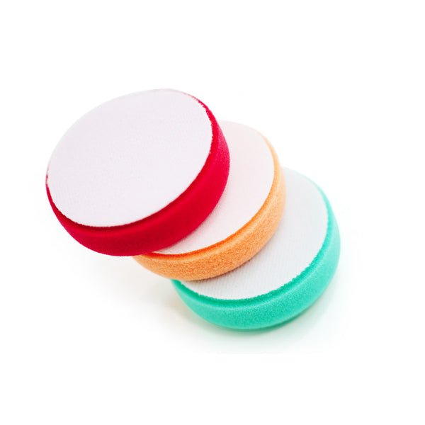 Apex Customs 3" German Foam Fine Polishing/Finishing Pad (Red)