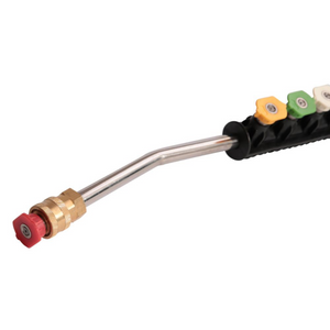 CleanSkin 1/4" (M) to 1/4" (F) Quick Connect Coupler Bent Lance - CS027