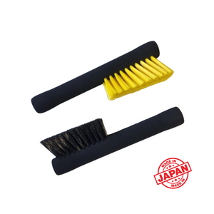 Apex Customs Wheely Clean Brush and FeatherTouch Delicate Surface & Grill Brush Bundle