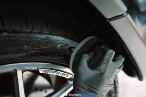 CleanSkin Tire Dressing Foam Applicator Puck Hex Grip