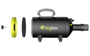 BigBoi BlowR Mini/Mini Plus Dryer + Vacuum Attachment Bundle (*)