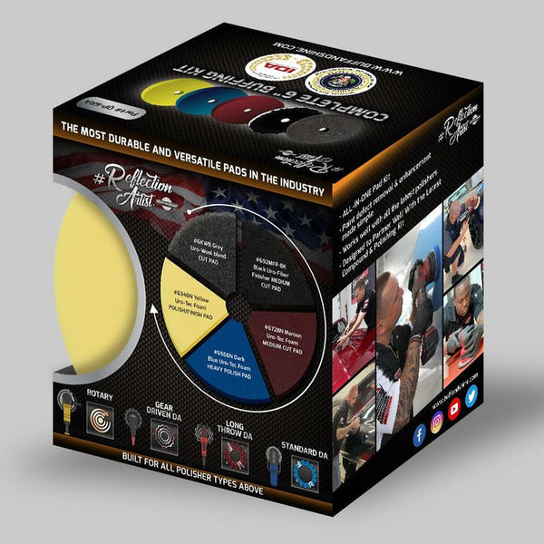 Buff and Shine Reflection Artist Pad bundles - 5"/6"