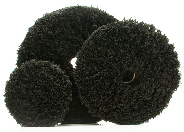 Buff and Shine Uro-Fiber Black Finishing Pad - 3"/5"/6"
