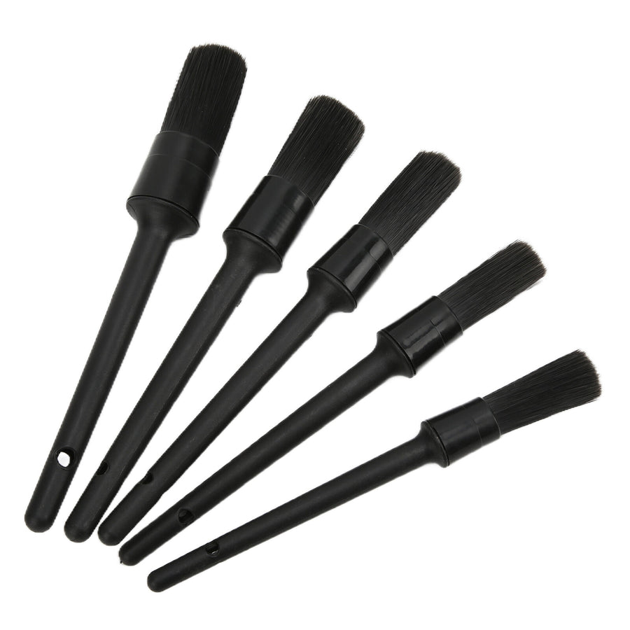 CleanSkin Exterior Detailing Brush Set 5 Piece (black)