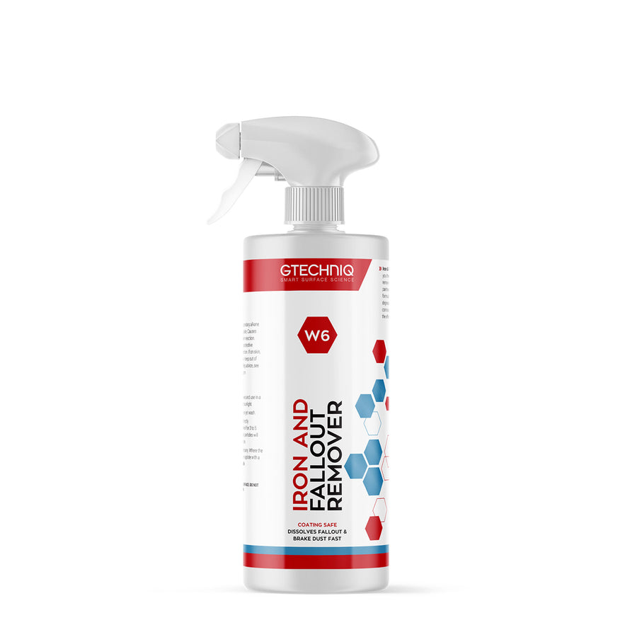 GTECHNIQ W6 铁沉降物去除剂和去污剂 - 250ml/500ml/5L