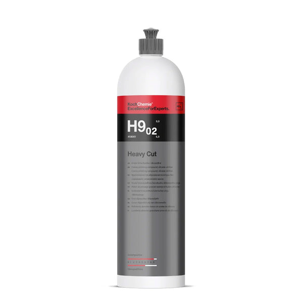 Koch Chemie Heavy Cut H9.02 粗抛光剂 - 250 毫升/1 升
