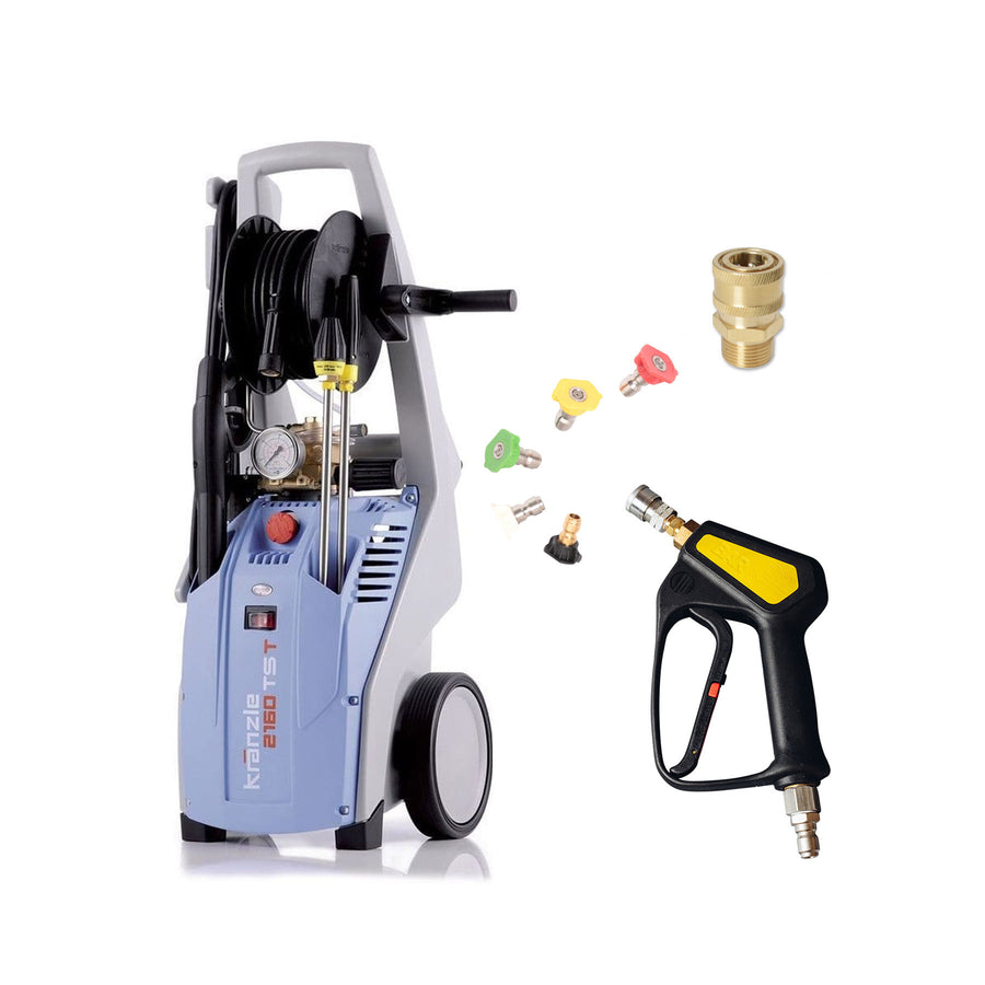 Kranzle K2160TST Pressure Washer with BAR Accessory Bundle (*)