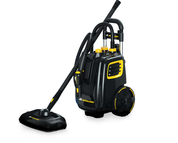 McCulloch MC1385 Deluxe Canister Steam Cleaner System (*)