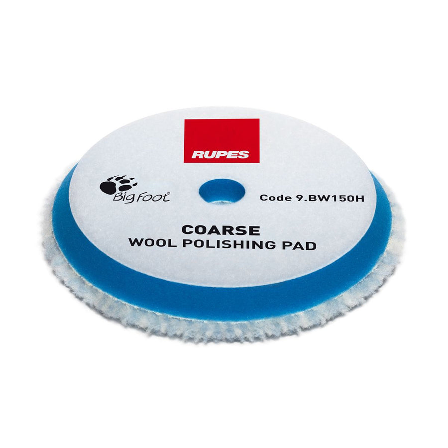 Rupes BigFoot Coarse Wool Polishing Pad Blue 150mm - 9.BW150H/1 (*)