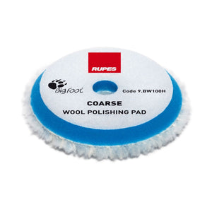 Rupes BigFoot Coarse Wool Polishing Pad Blue 75mm - 9.BW100H/1 (*)