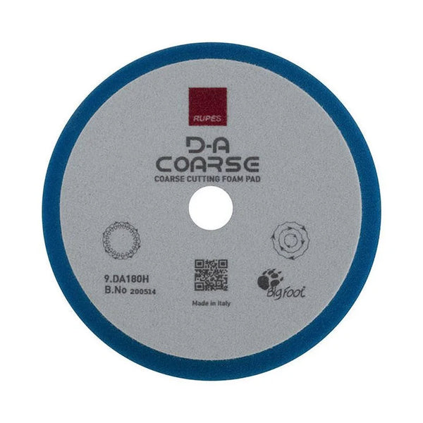 Rupes BigFoot DA Coarse Cutting Foam Pad 180mm - 9.DA180H (*)